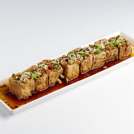 街边炸豆腐 Deep Fried Tofu with Galic Sauce